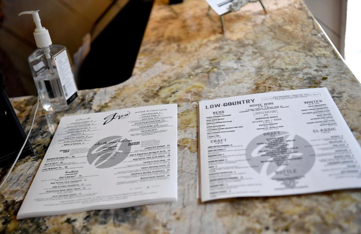 Patrons will either get a disposable menus, or be able to scan a QR code so see the menu on their phone at Gigi’s Southern Table.