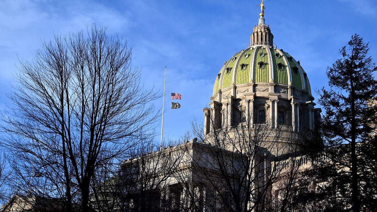 The Pa. state Capitol. Some members of the legislature are skeptical of a tax credit Gov. Josh Shapiro is proposing.
