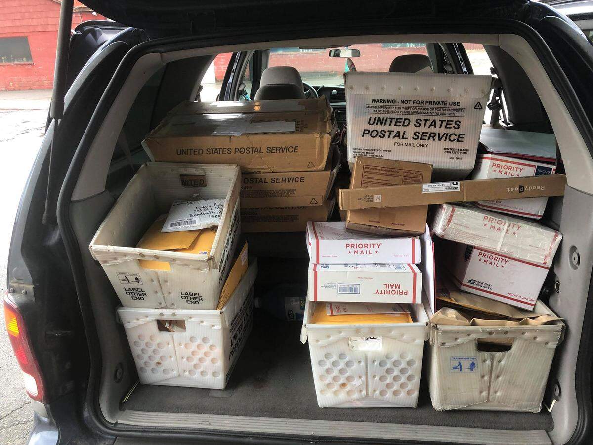 Pictured are Christmas cards Maddox Hyde received on Dec. 3, 2018. The terminally ill DuBois Area Middle School student is asking for cards to be sent to 333 Ohio St., Reynoldsville, PA, 15851.
