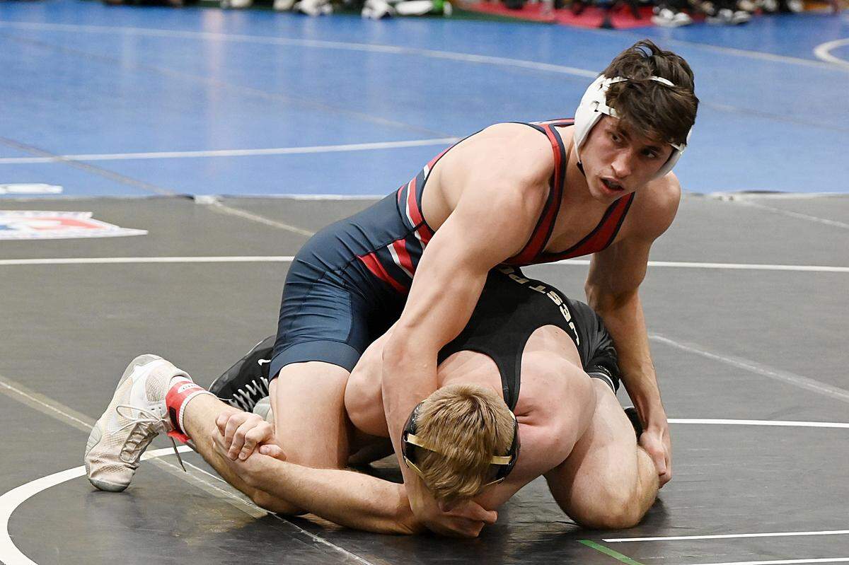 State College graduate Cole Urbas was one of four former Centre County wrestlers competing during the Journeymen Collegiate Classic on Sunday at Freedom High School in Bethlehem. Urbas along with brother Lance and Bellefonte graduate Jude Swisher compete for Penn.