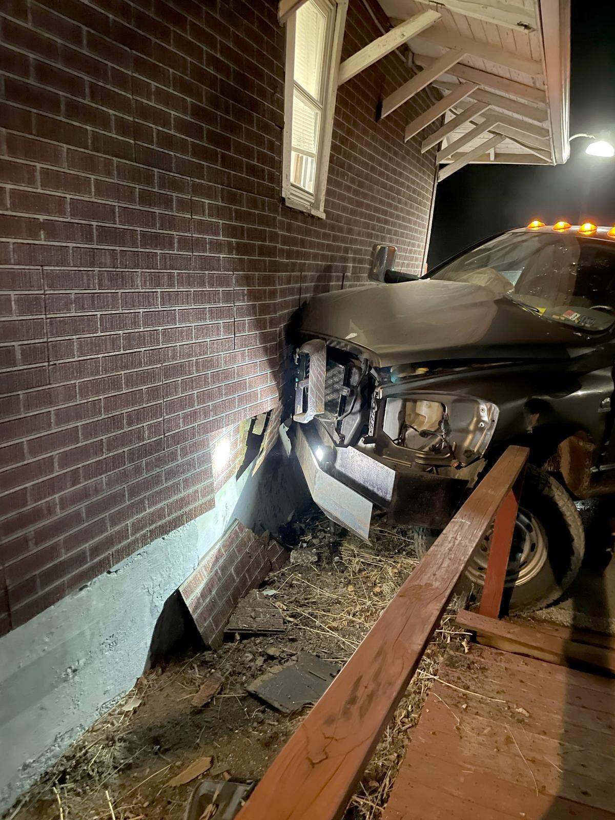 A Worth Township man faces DUI charges after crashing his pickup truck into the Port Matilda Borough Building last month.