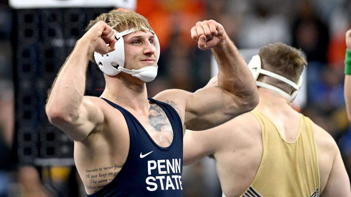 Penn State clinches 4th straight team title at 2025 NCAA Wrestling Championships