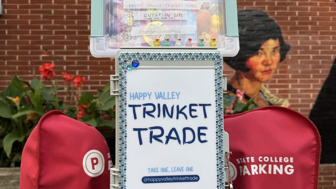 A tiny box with a big goal: State College gets its first trinket trade box