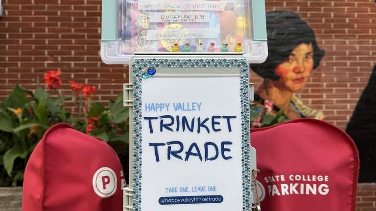 A tiny box with a big goal: State College gets its first trinket trade box
