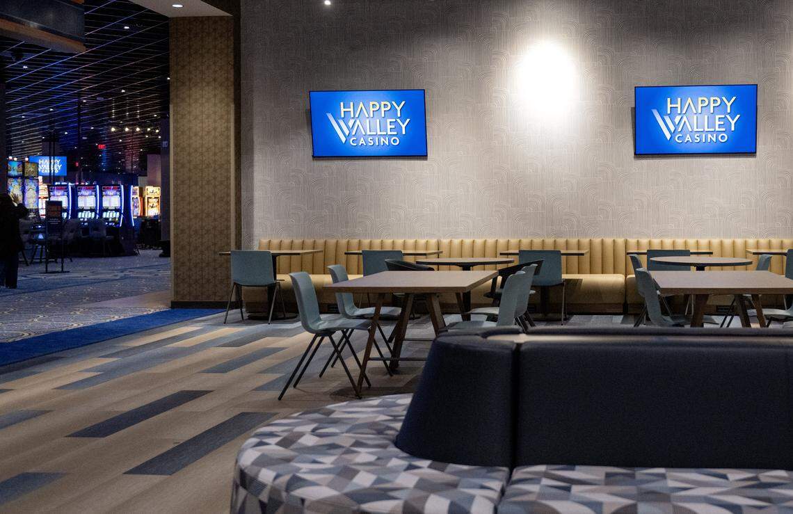 Lucky Break Cafe in Happy Valley Casino on Thursday, April 23, 2026, during a media tour.  