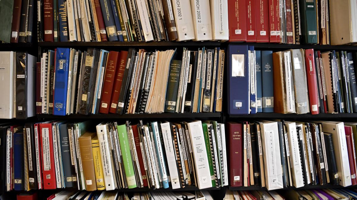 A shelf of books sits at the Centre County Library and Historical Museum in Bellefonte in December 2019. Libraries across the country are experiencing an unprecedented spike in book challenges and attempts to restrict access.