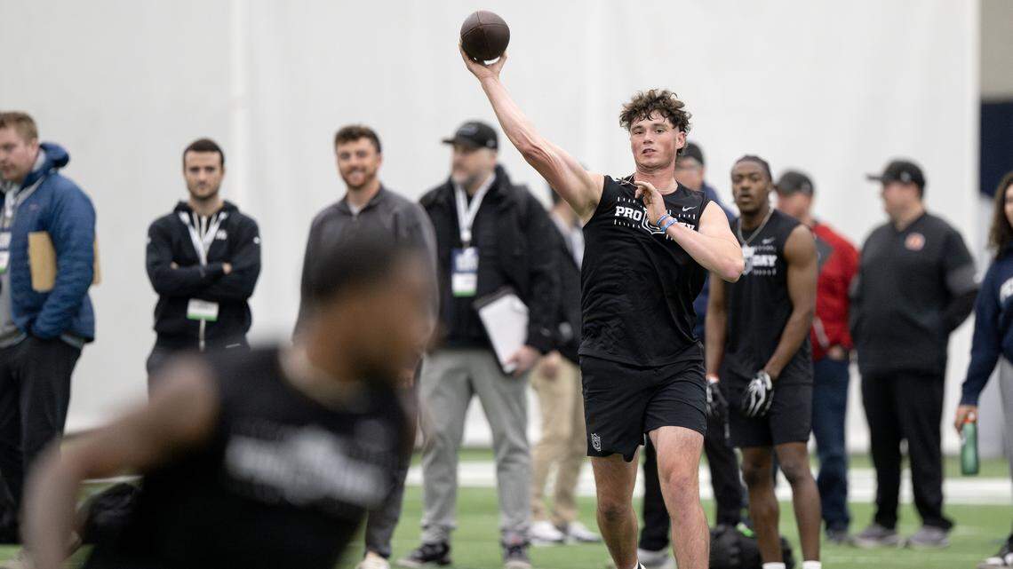 How Drew Allar’s Penn State journey came to an end at Pro Day — with more to come in the NFL