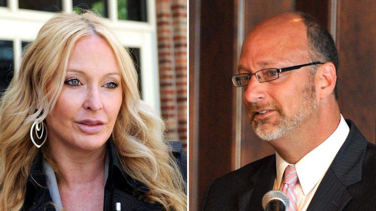 Stacy Parks Miller and Brad Lunsford.
