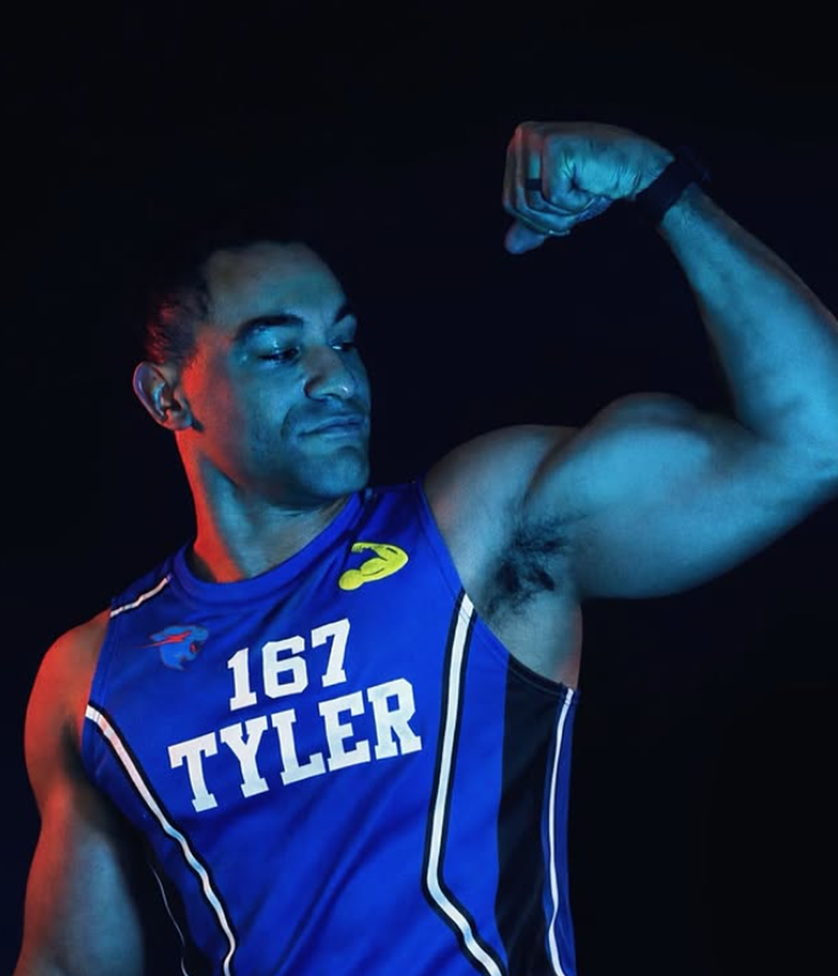 Bellefonte native, former Penn State wide receiver and U.S. Air Force pilot Tyler Lucas is pictured in the second season of “Beast Games.”