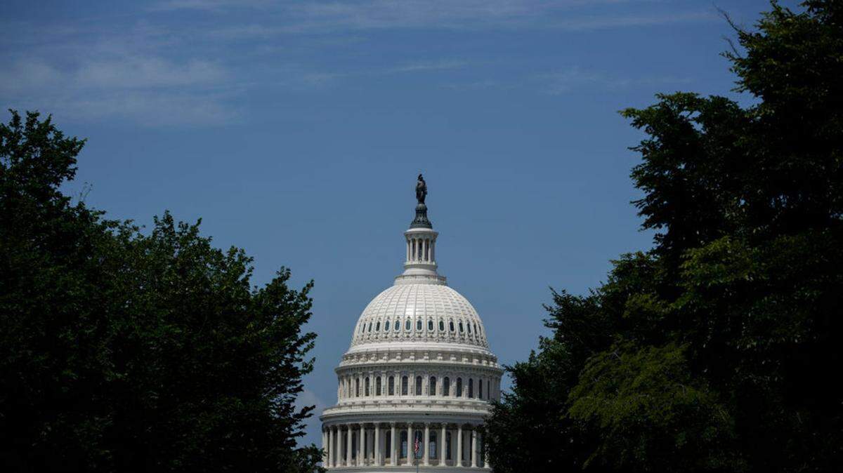 The U.S. Capitol dome is seen in Washington, D.C.