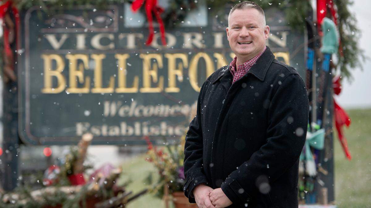 Buddy Johnson was sworn in as the new Bellefonte mayor on Saturday.