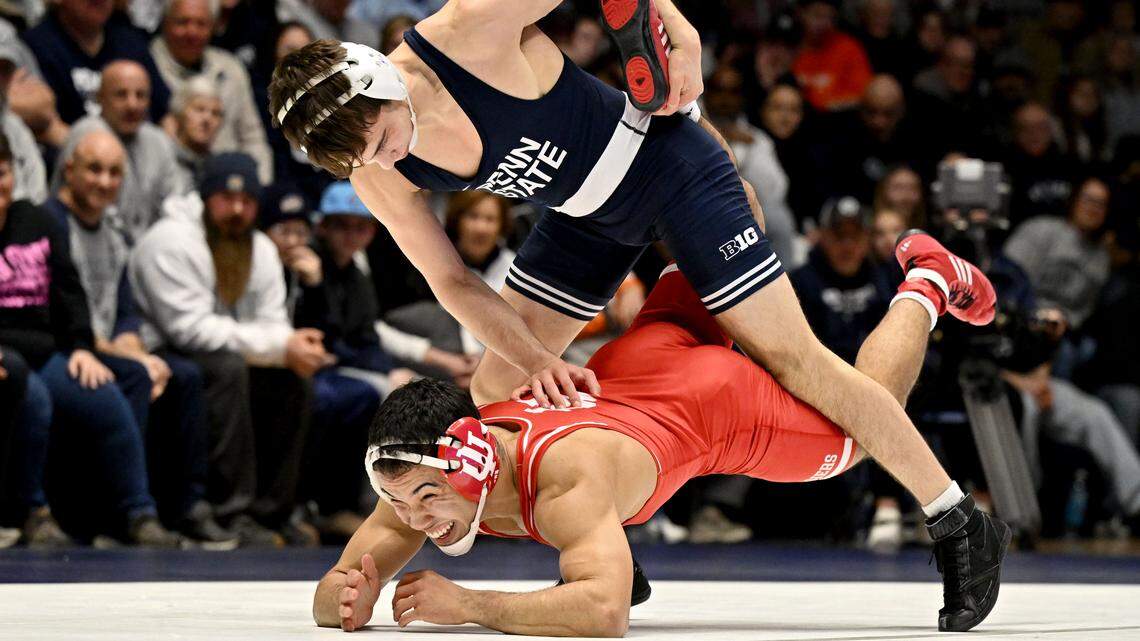 Another win, another record for Penn State wrestling as it tops Indiana