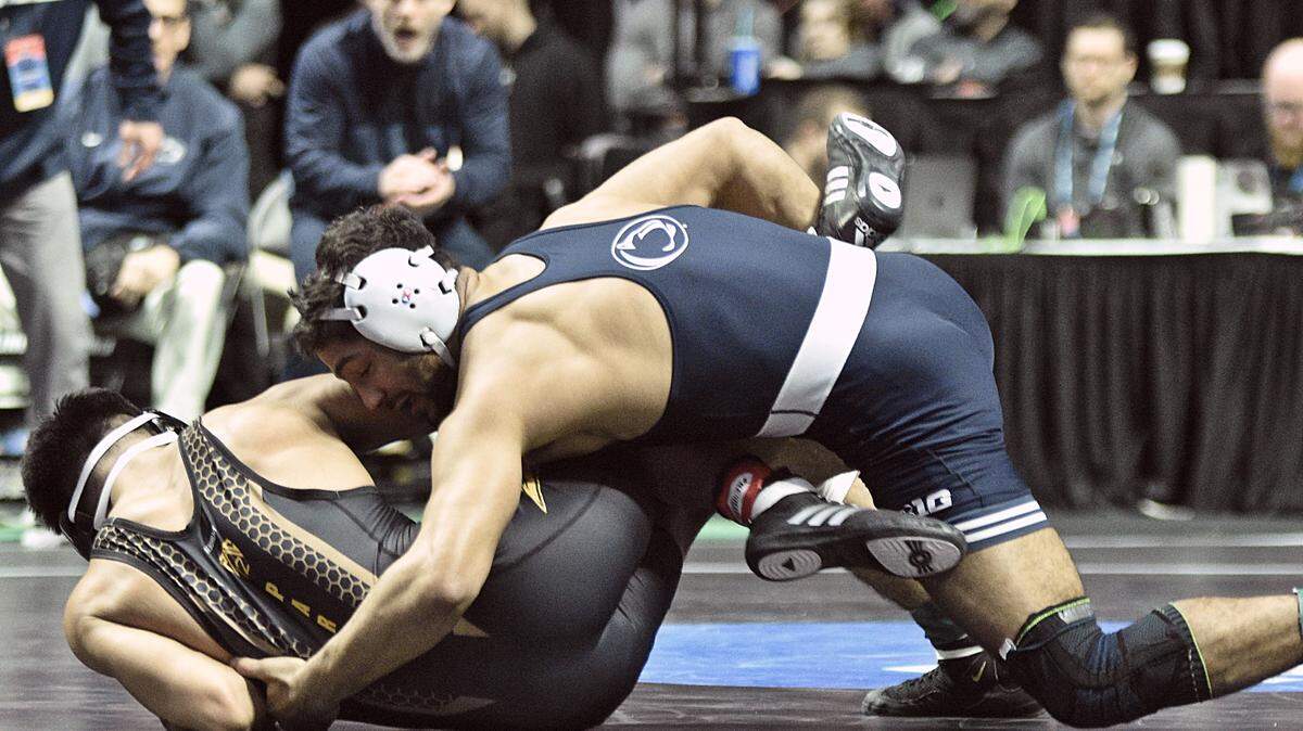 Penn State’s Dean, Bartlett, Van Ness finish off NCAA Wrestling Championships with wins