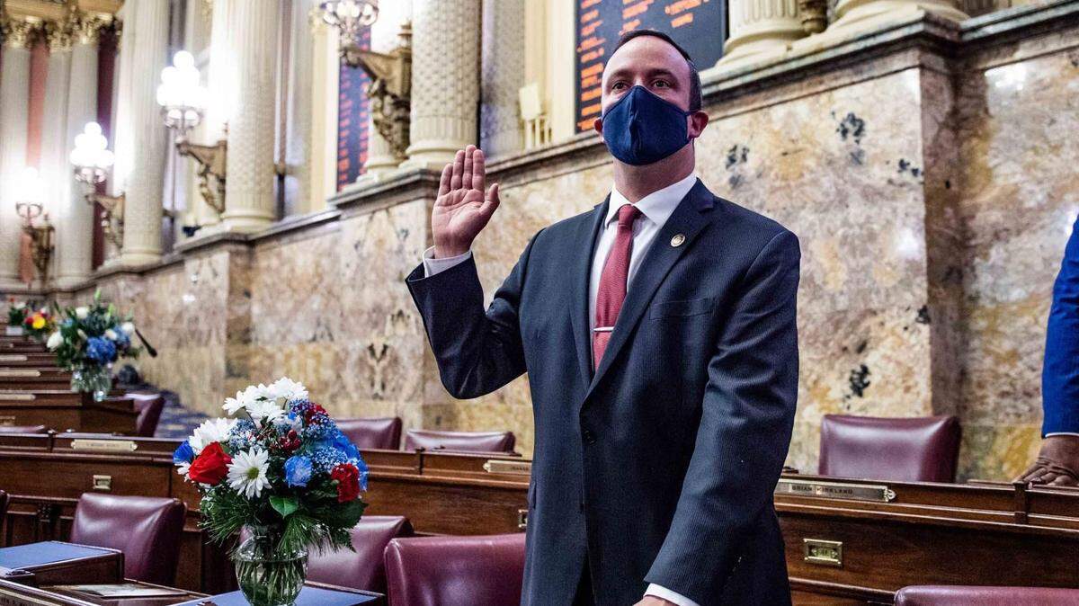 Pennsylvania Democrat Mike Zabel said he will resign March 16.