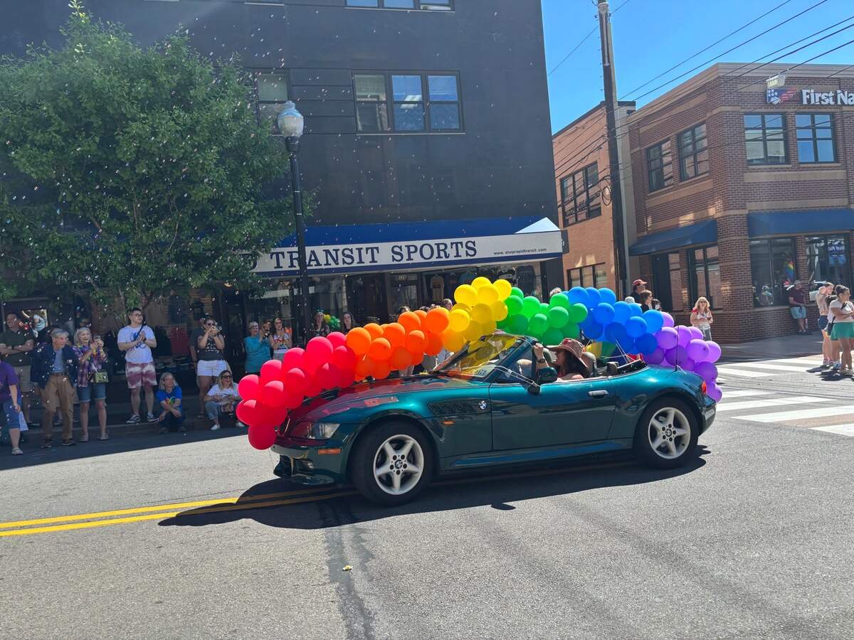 A parade kicked off State College Pride festivities on Saturday, June 13, 2026.