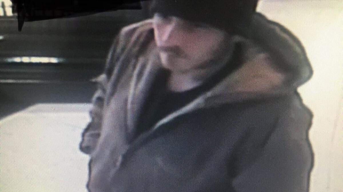 Surveillance footage from EZ Boutique, at 101 Lion Lane in Worth Township, shows a man who state police say is suspected of stealing $100 worth of merchandise from the store.