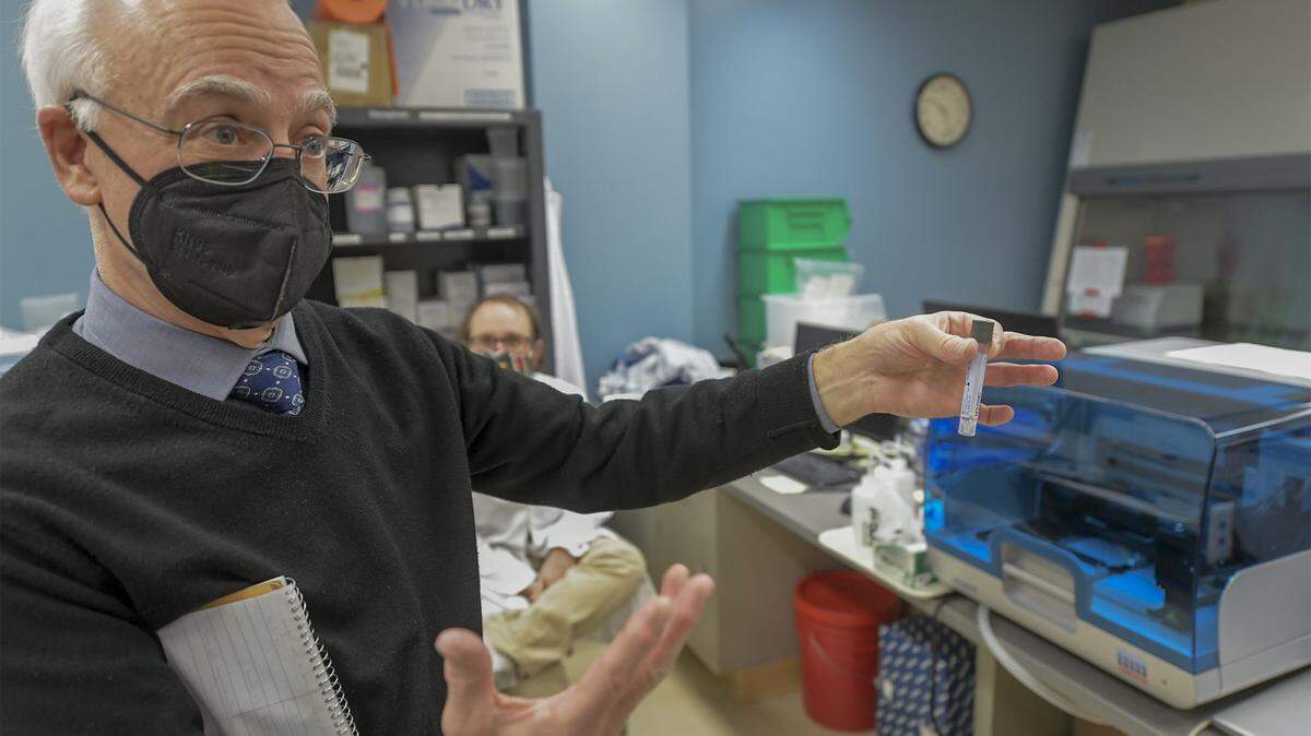 Public Health Lab Director Robert Wadowsky oversees the Allegheny County public health lab system. For the past nearly two years, the labs have handled COVID-19 tests from county-run facilities, including the jail and nursing homes.