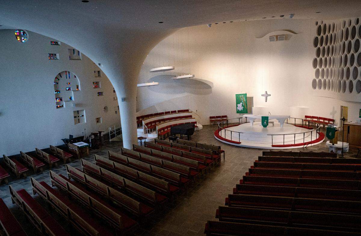The sanctuary at Grace Lutheran Church is pictured on Aug. 30, 2023. The church in downtown State College is celebrating its 125th anniversary.
