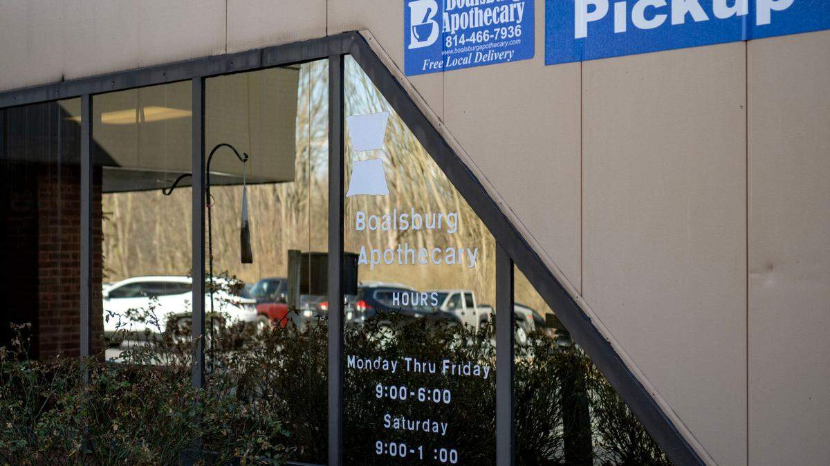 Boalsburg Apothecary, 3901 S. Atherton St., plans to close March 16 but will reopen two days later at the former Thompson Pharmacy location in Centre Hall.