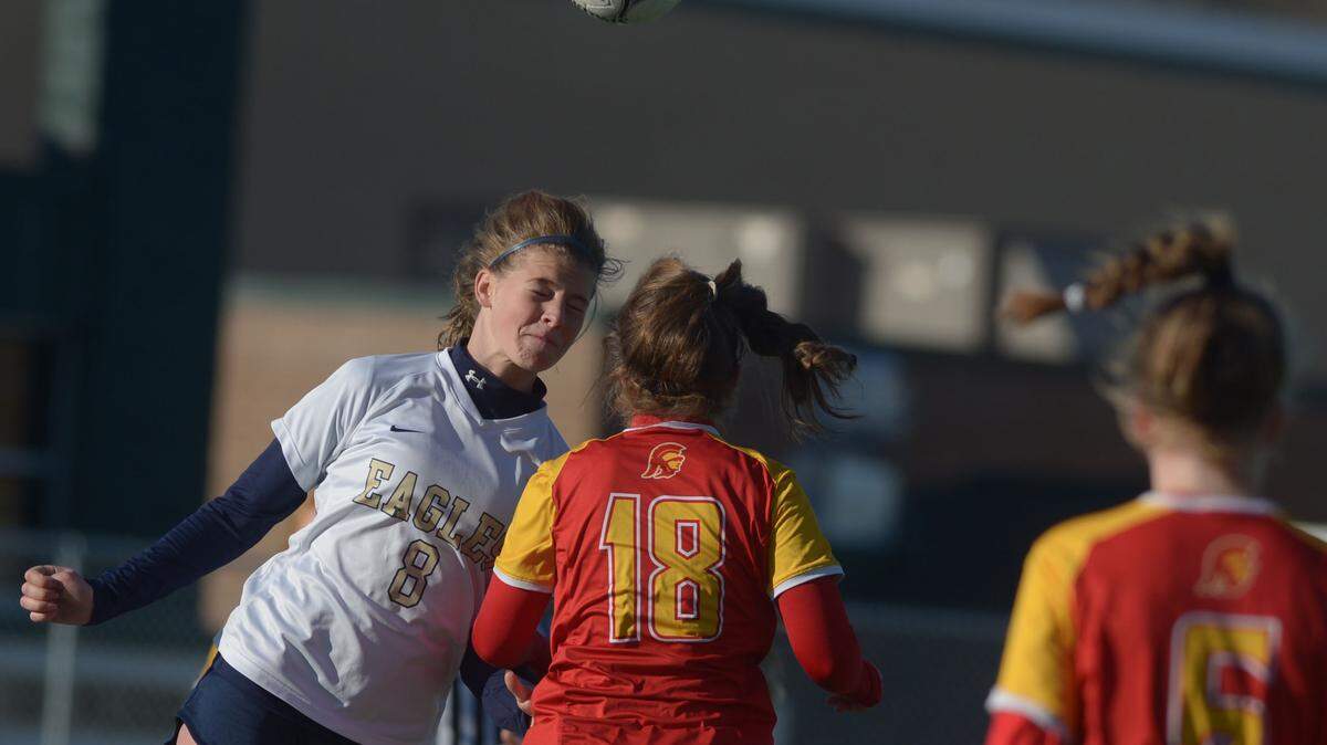 BEA’s Falen McHenry advances the ball upfield against North Catholic in PIAA quarterfinal Cass 2A playoff action Saturday at Forest Hills High School.