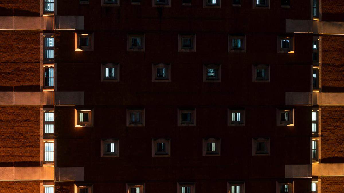 The exterior of Allegheny County Jail is pictured.