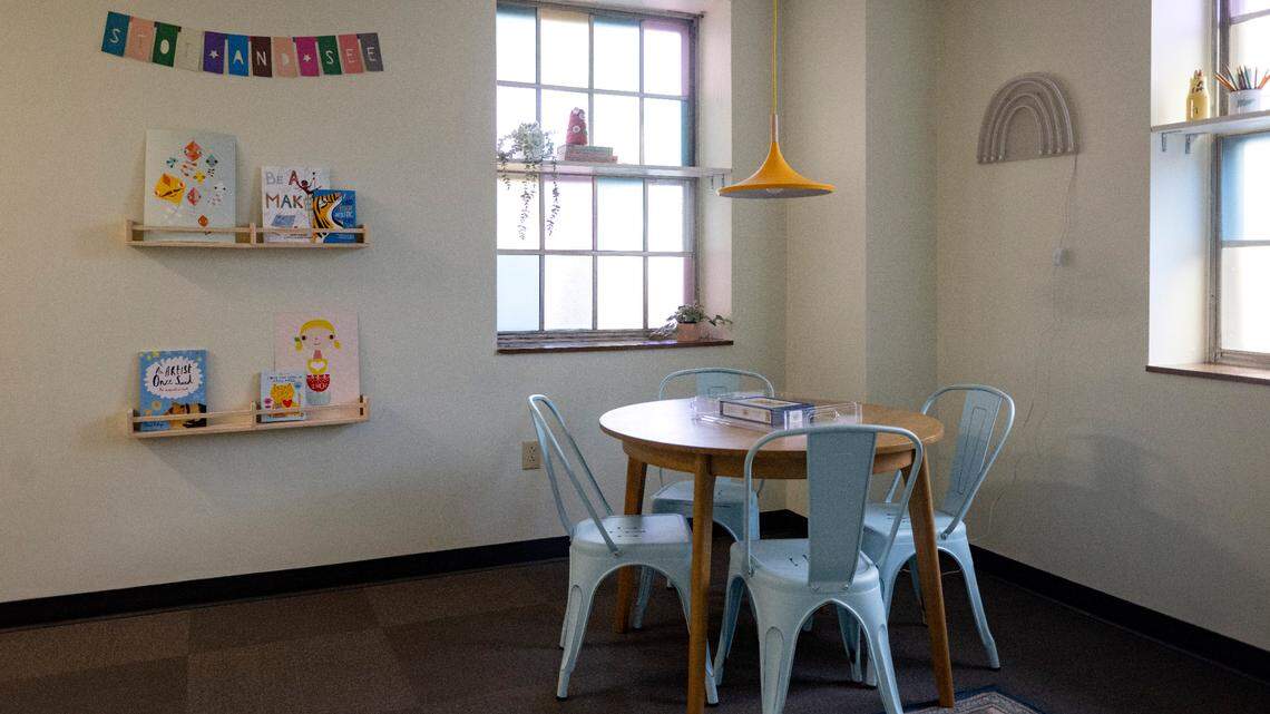 The new children’s room at the Centre County Courthouse is pictured on Monday, Nov. 20, 2023.