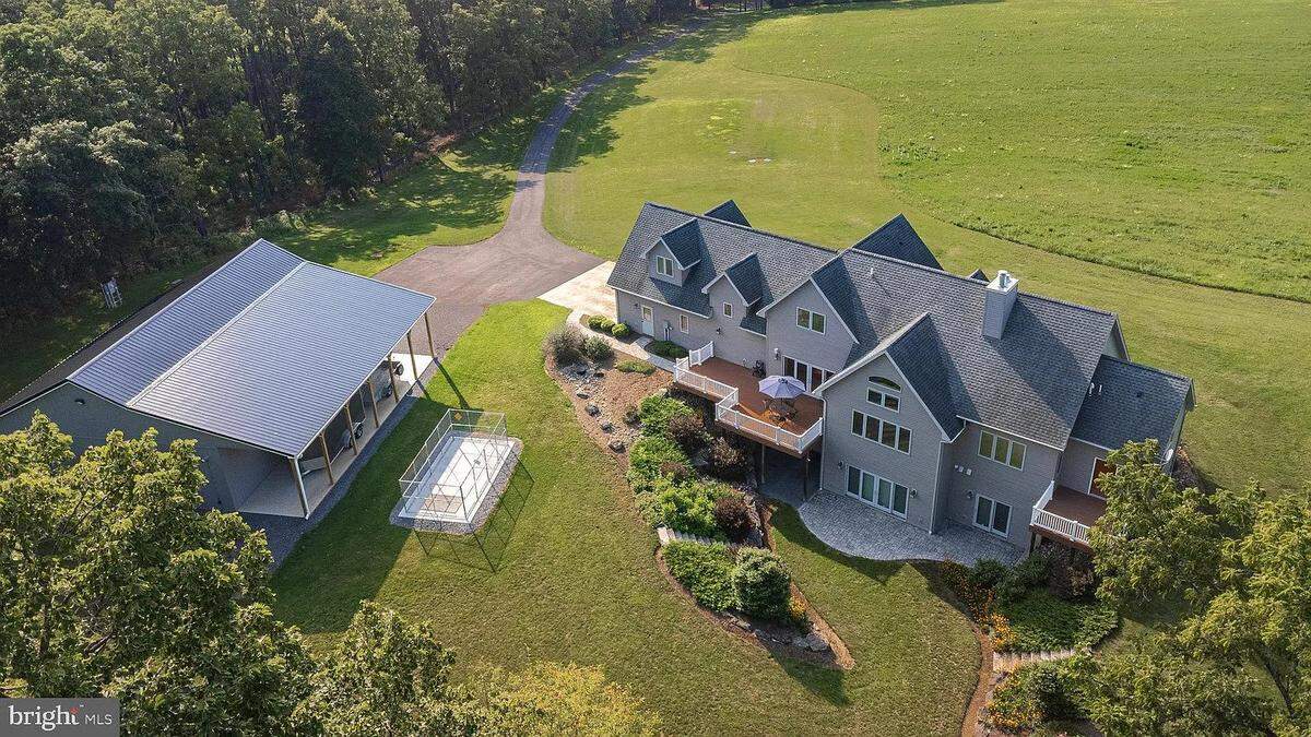 An aerial view of the backyard at 275 Misty Meadows Lane in Bellefonte. Photo shared with permission from home’s listing agent, Joni Teaman Spearly of Kissinger, Bigatel and Brower Realtors.
