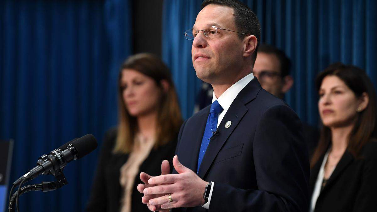 Attorney General Josh Shapiro speaks during a May 1 press conference on the Timothy Piazza hazing death at Penn State.  Shapiro appealed a decision to dismiss involuntary manslaughter charges against five former fraternity brothers charged in connection with Piazza's death.