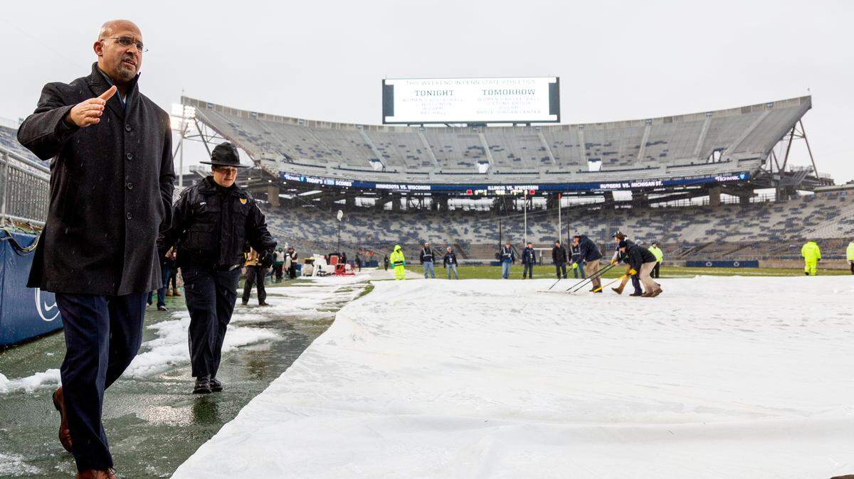 Penn State head coach James Franklin is hoping to sign a few more prospects on Wednesday’s National Signing Day.