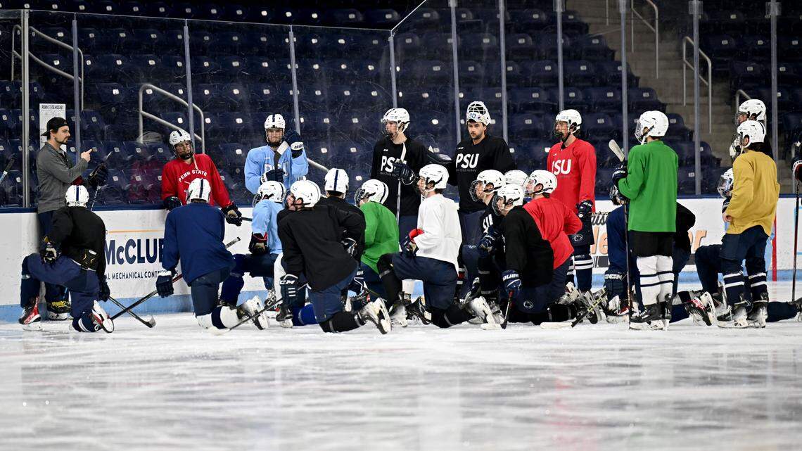 ‘Dream come true.’ Penn State club hockey, youth teams to kick off Beaver Stadium games