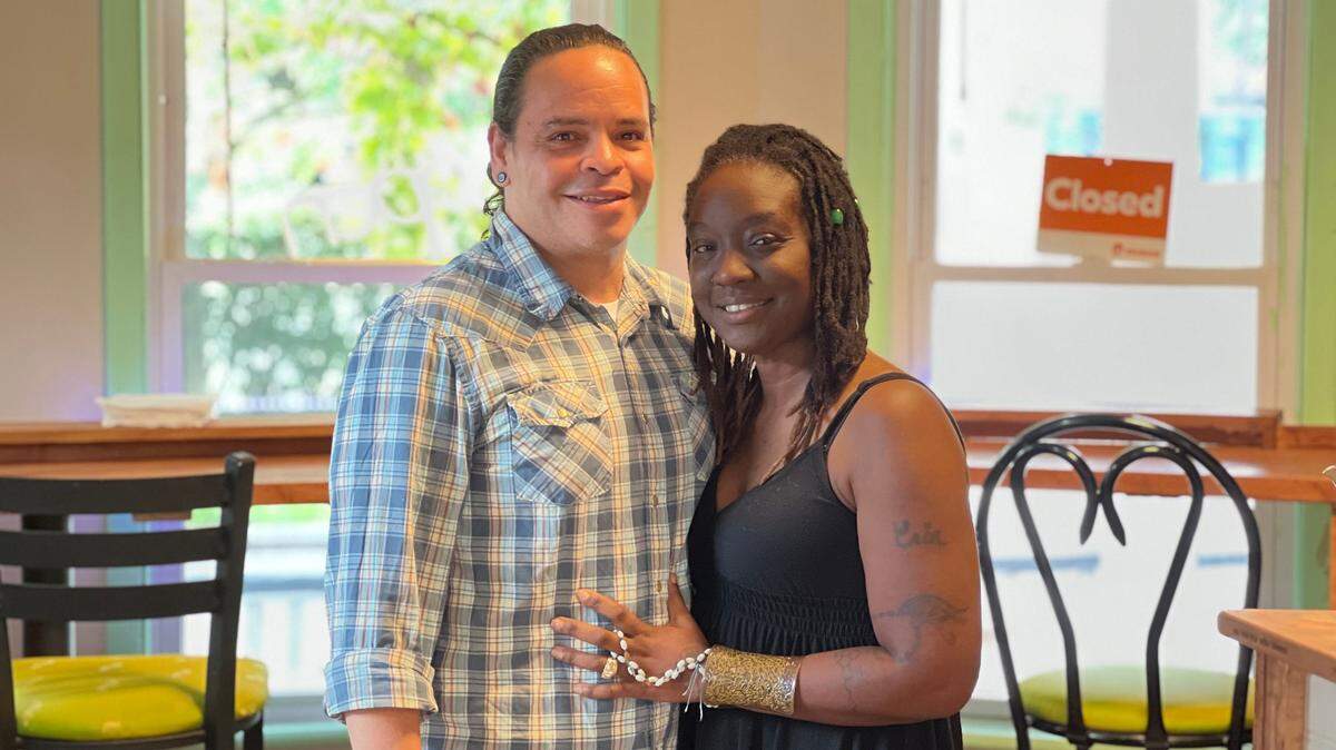 Angel and Nia Rodriguez own Coffee, Hemp & Tea at 313 W. Foster Ave. in State College.