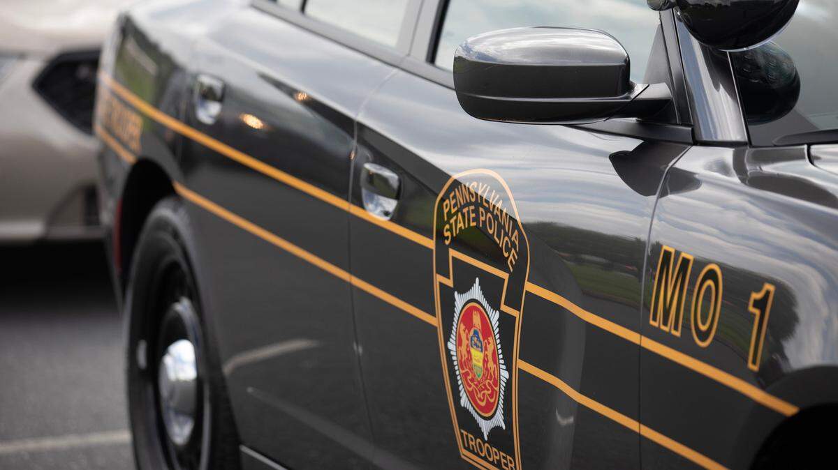 A Pennsylvania State Police vehicle.