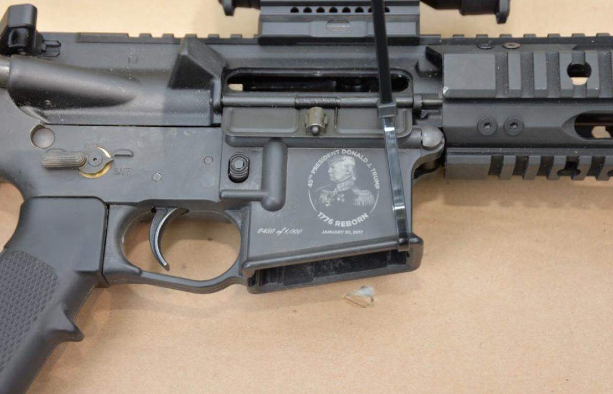 This is a firearm recovered from the residence of Terry L. Allen, 66, of Spring Mills, on July 7, 2023, according to court documents.