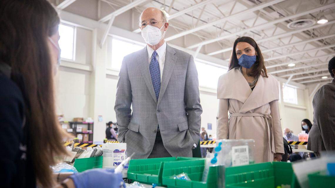 Here’s why Gov. Tom Wolf, Penn State officials implored the public to get the COVID-19 vaccine