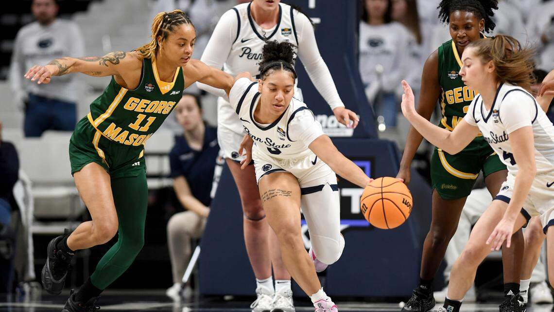 Penn State women’s basketball holds on in overtime vs. George Mason to advance in WBIT