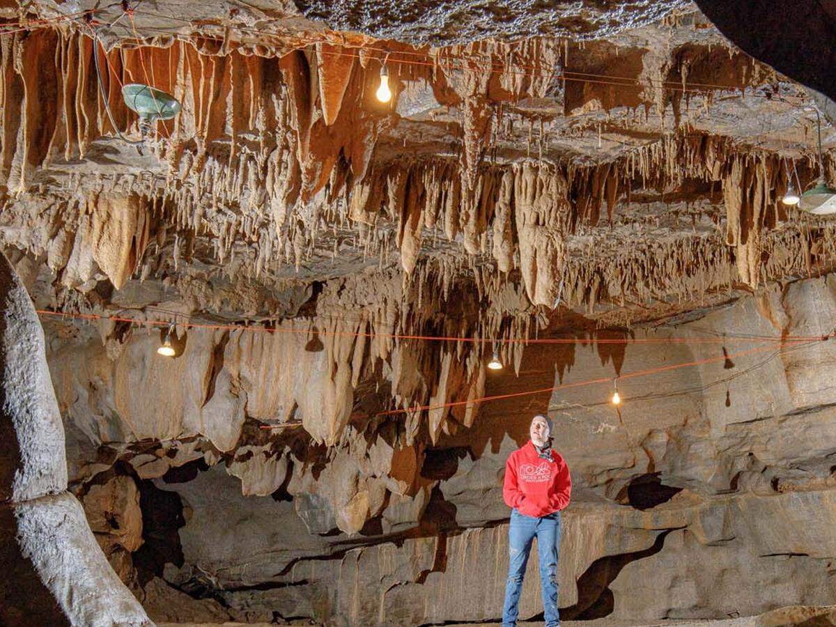 A look inside Woodward Cave in Penns Valley. Woodward Cave was named Happy Valley’s “Tourist Attraction of the Year” on Wednesday during the Fourth Annual Happy Valley Hospitality Awards & Gala hosted by the Happy Valley Adventure Bureau.