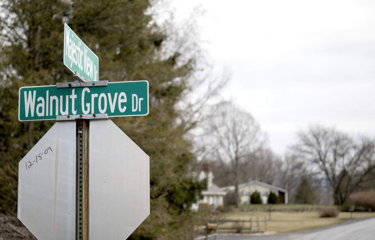 Houses along Majestic View Drive and Walnut Grove Drive had their wells contaminated with PFAS.  
