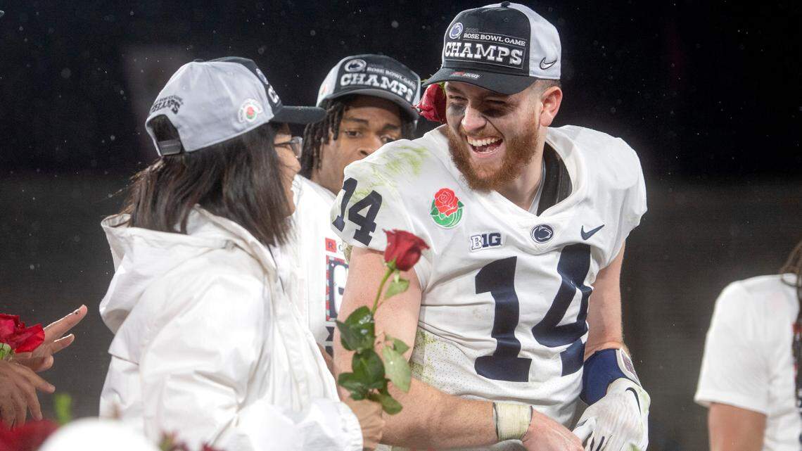 Rocking chair, adult diapers and more: Spikes set for Sean Clifford ‘retirement party’