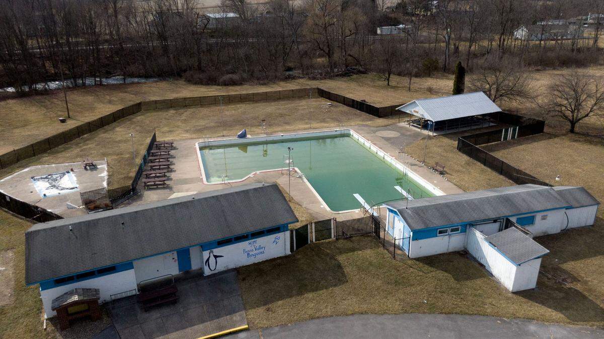 Millheim Pool at Soldiers and Sailors Memorial Park on Wednesday, March, 12, 2025. 