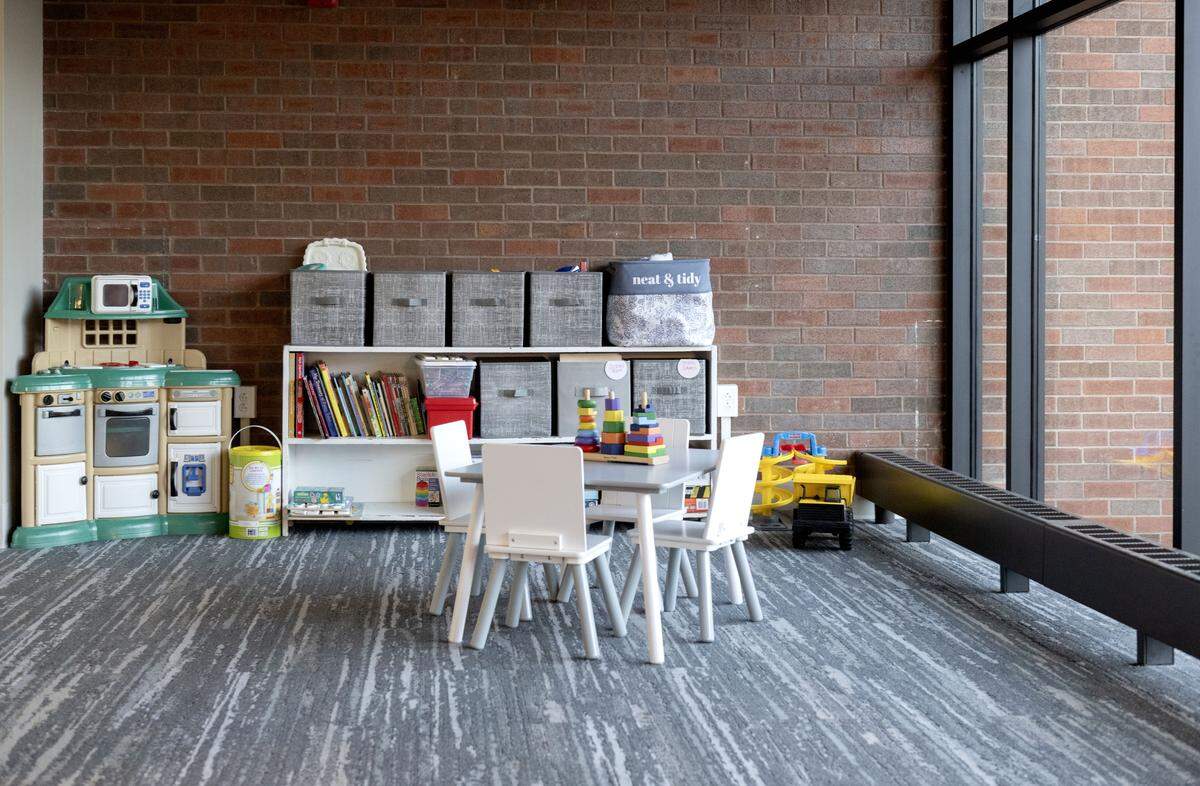 A visitation room for the Children & Youth Services in the Centre County Community Service Building on Thursday, Sept. 25, 2025.  