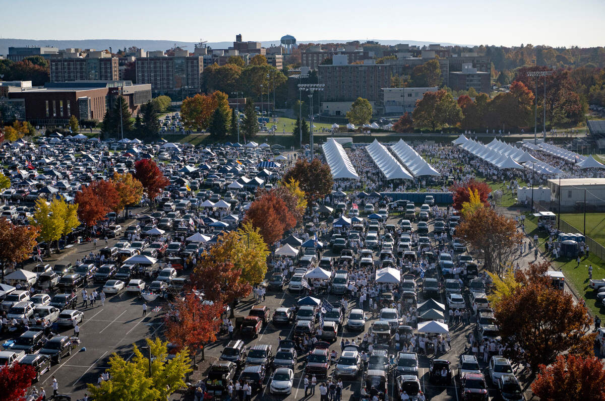 Penn State fans tailgate before the Saturday, Oct. 22, 2022 game.