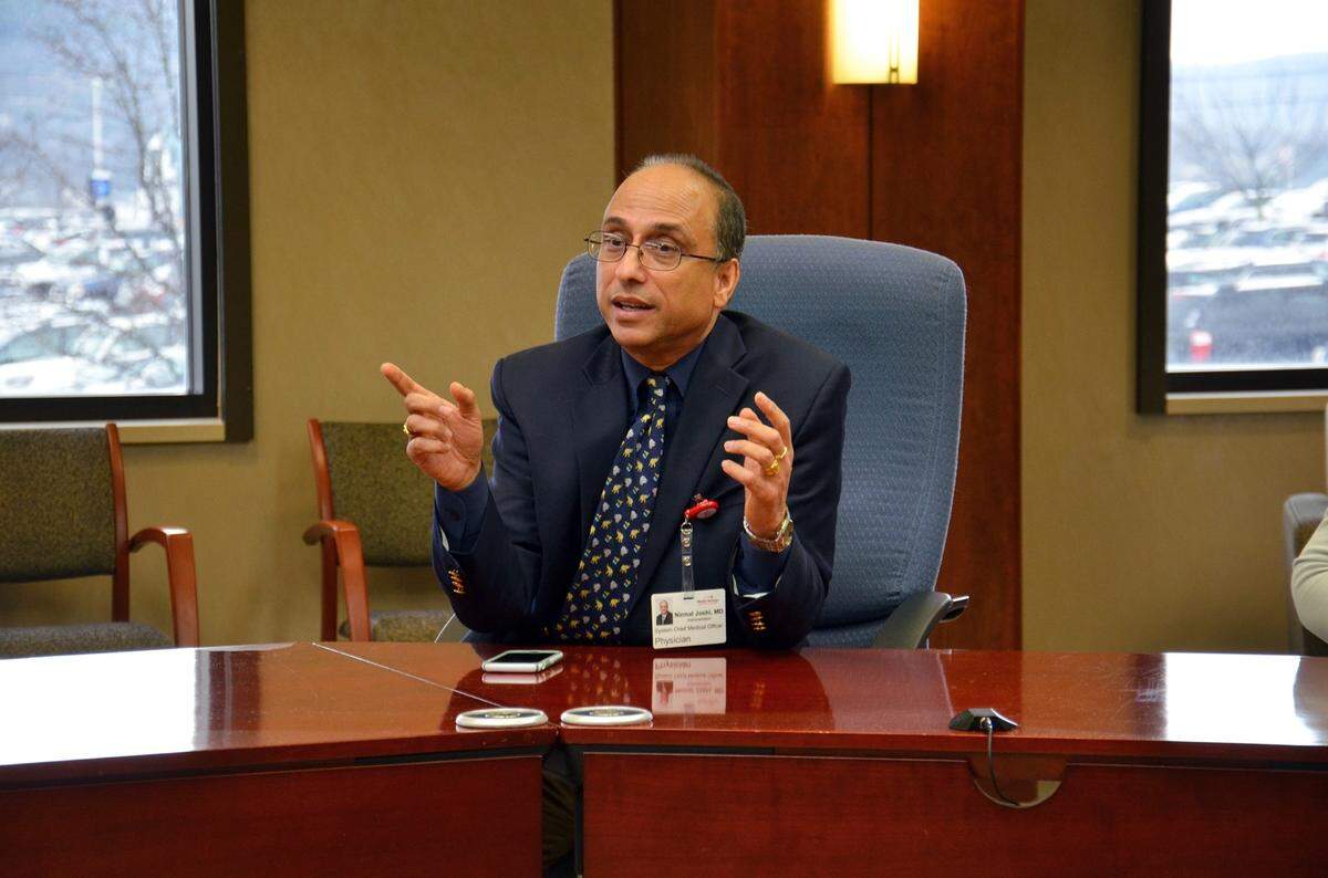Dr. Nirmal Joshi is the chief medical officer at Mount Nittany Health.