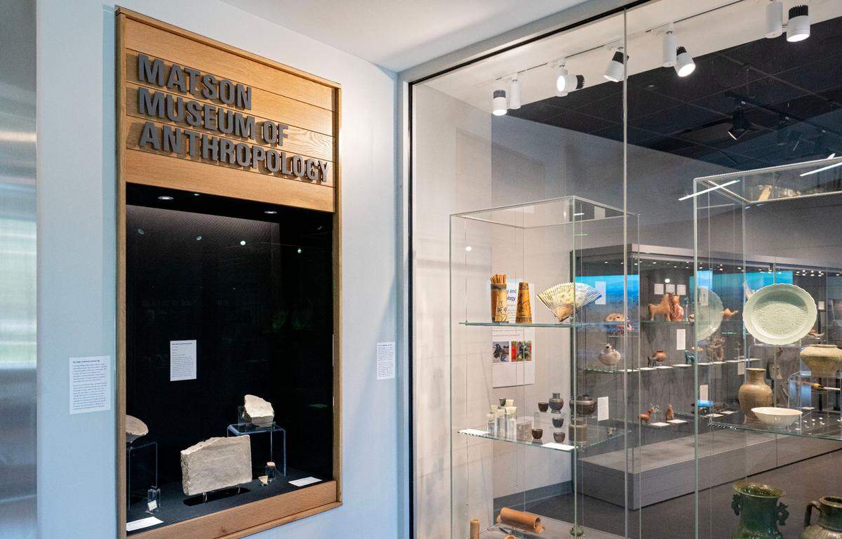 The Matson Museum of Anthropology has moved to a more visible space in the Susan Welch Liberal Arts Building on the Penn State campus on Thursday, May 1, 2025.