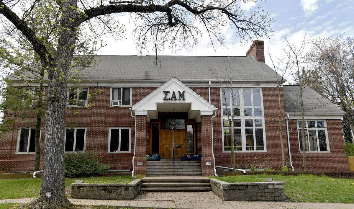 Sigma Alpha Mu on Prospect Avenue in State College.