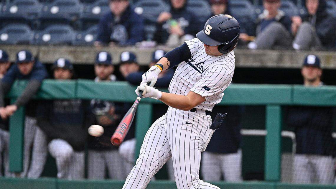 How Penn State baseball’s Matt Wood molded himself into one of the NCAA’s top catchers