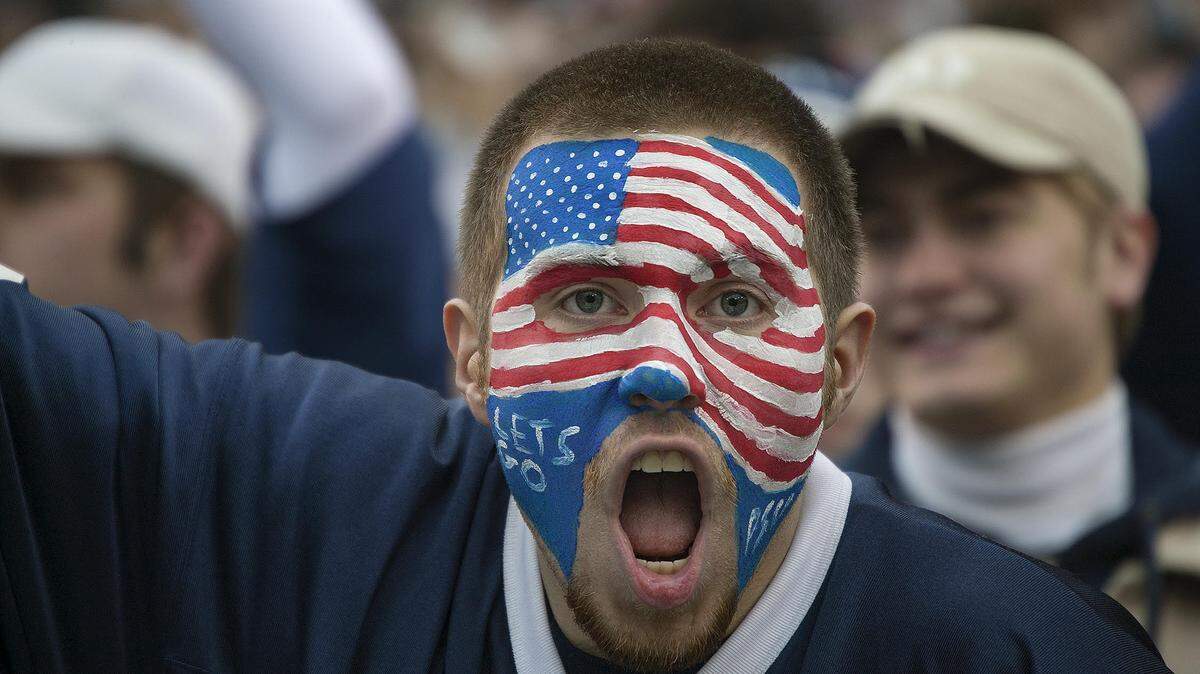 A collection of photographer Gerald Lang’s images of Penn State football fans is on display in a new exhibit at the Bellefonte Art Museum.