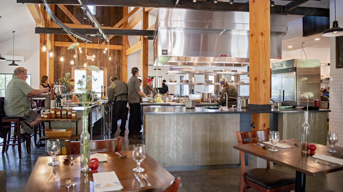 A June 20 Twilight Dinner benefiting Centre Safe will be held at RE Farm Cafe, which is pictured in July 2019.
