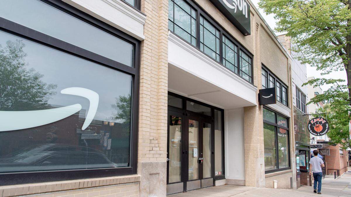 The Amazon Hub store on South Allen Street in downtown State College has closed.