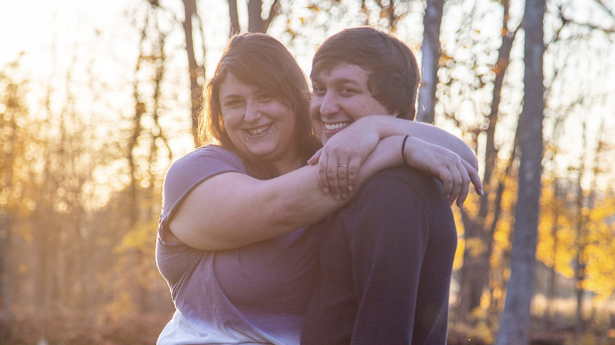 Carly Hoffman and Zachary Reed plan to get married during the 2021 Grange Fair.