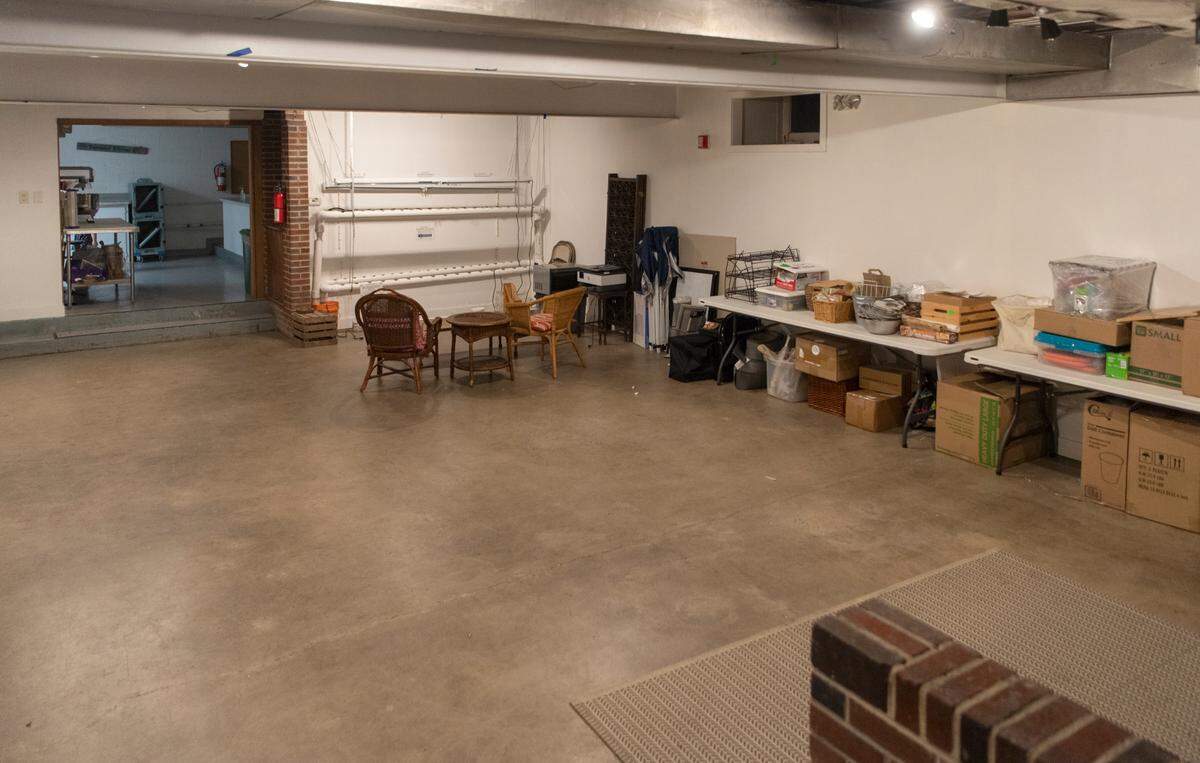 Out of the Cold is renovating the downstairs of 318 S. Atherton St., which will become the permanent day and night shelter. This space will have bunk beds for male guests.